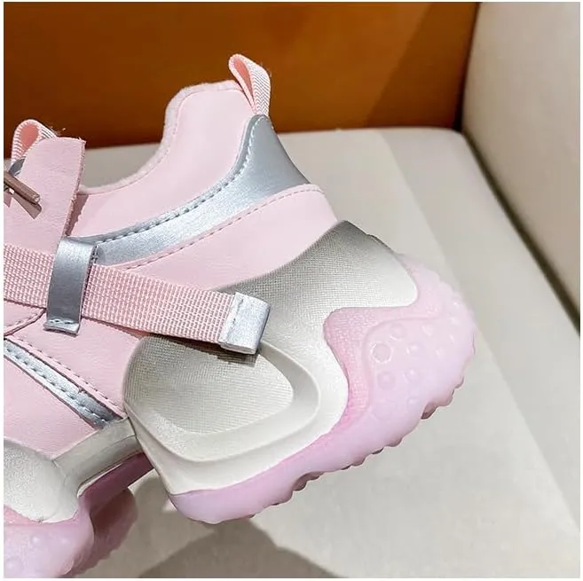 Women's Platform Walking Y2k Aesthetic Cute Fashion Sneakers Colorful Chunky Dad Thick Casual Comfortable