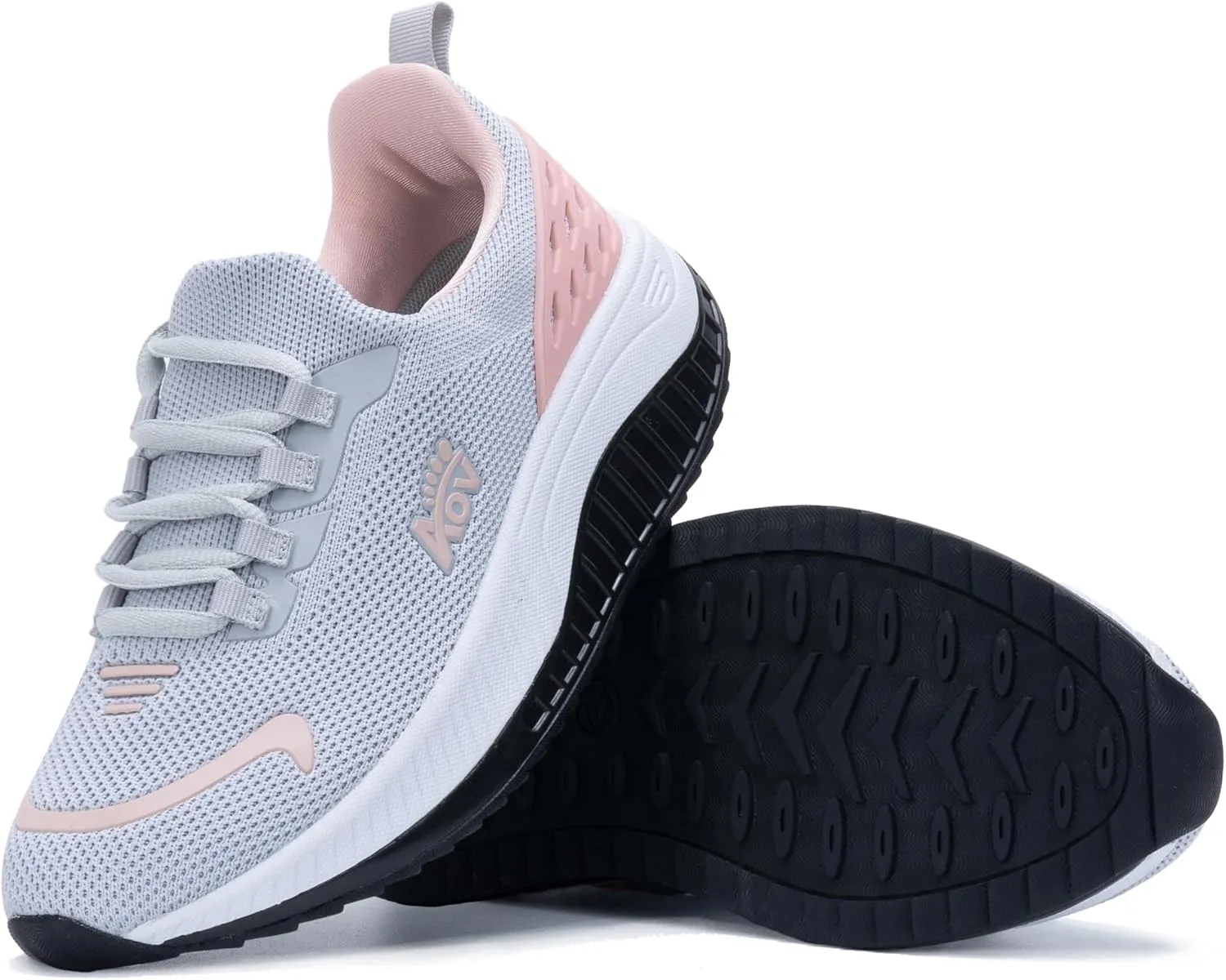 Womens Walking Shoes Arch Support Slip on Wide Platform Sneakers Comfortable Running Shoes for Gym Daily Leisure