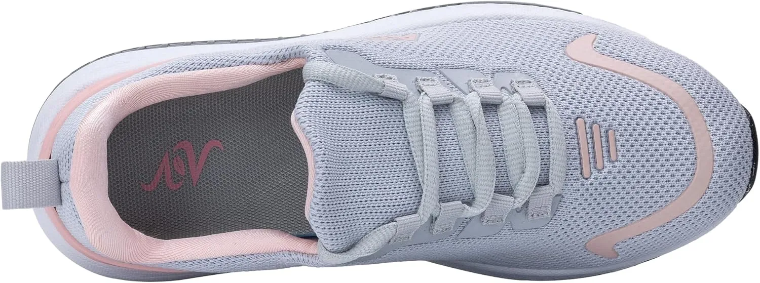 Womens Walking Shoes Arch Support Slip on Wide Platform Sneakers Comfortable Running Shoes for Gym Daily Leisure