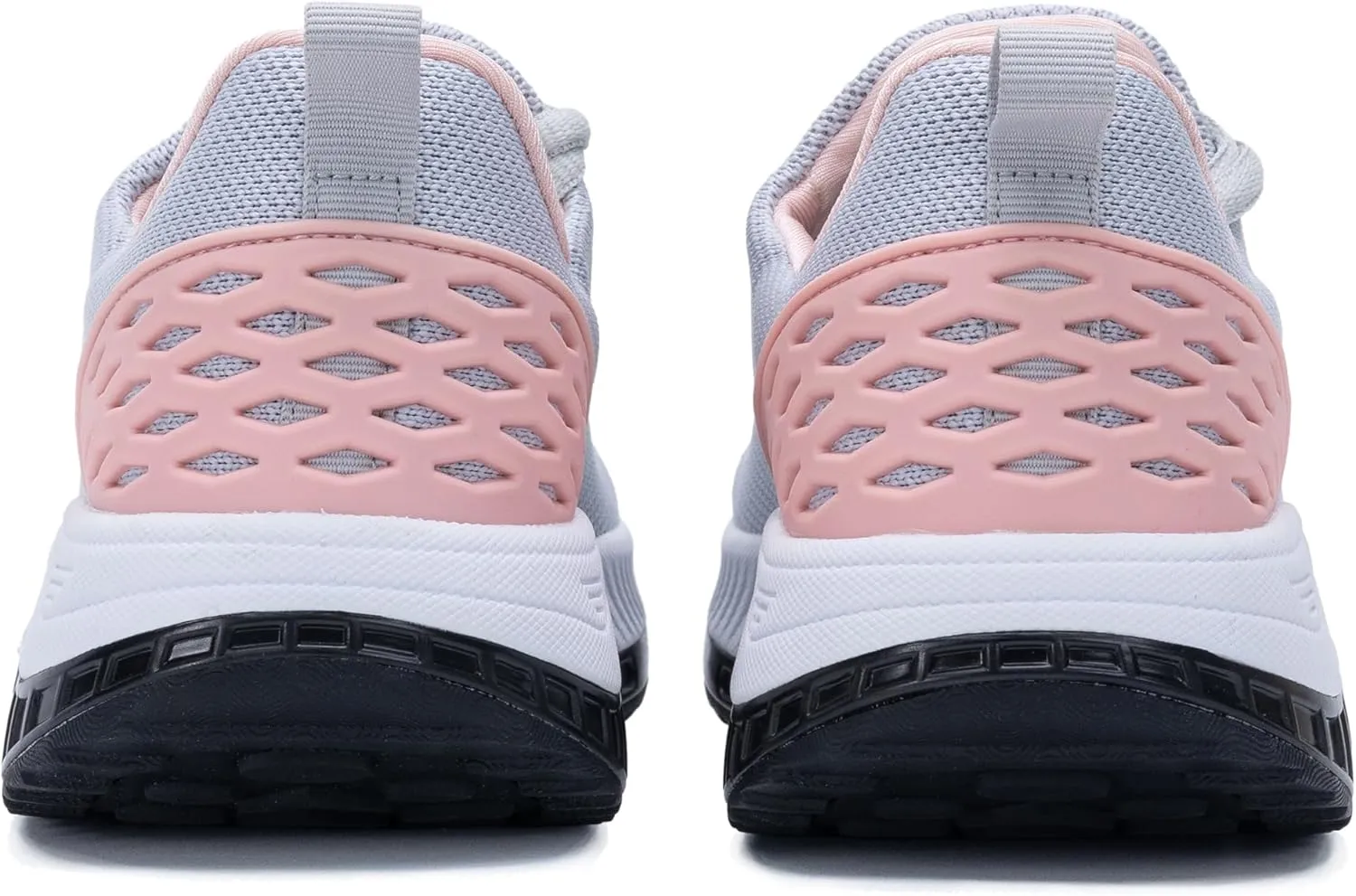 Womens Walking Shoes Arch Support Slip on Wide Platform Sneakers Comfortable Running Shoes for Gym Daily Leisure