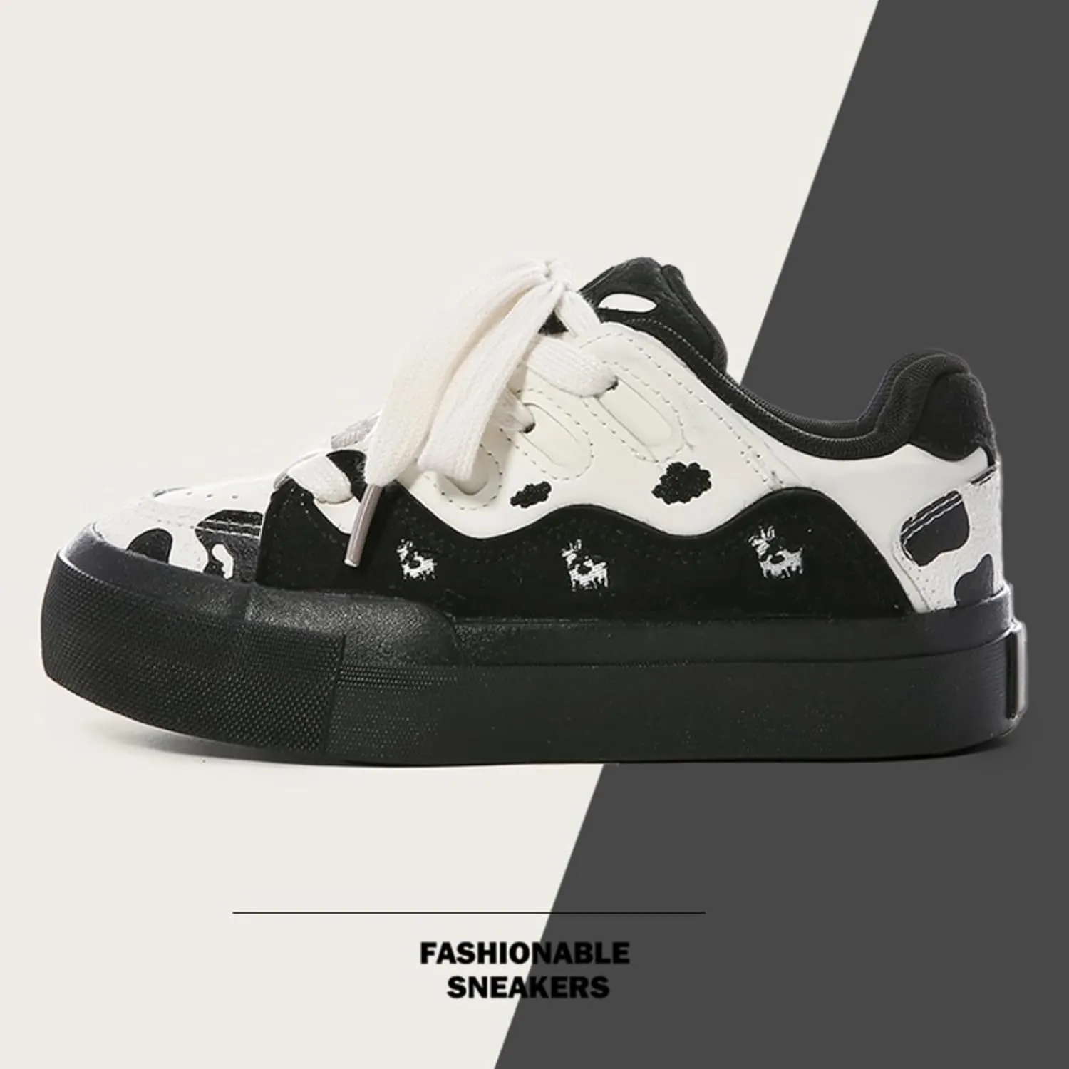 Y2k Kitten Paw Cotton Candy Chunky Sneakers for Women and Girls Retro Cute Platform Aesthetic Casual Walking Shoes