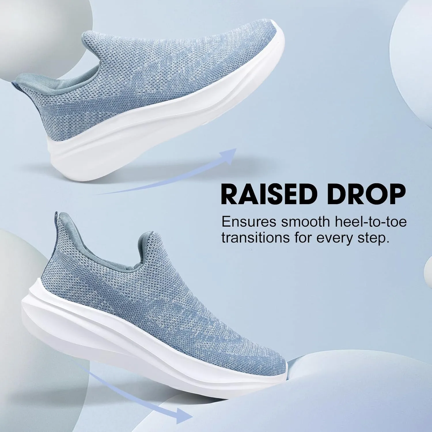 ZOVE Wide Toe Box Shoes Women Hands Free Wide Walking Shoes Ultra Light Tennis Breathable Wide Width Running Sneakers Athletic Gym Workout Trainers