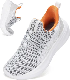 ZOVE Wide Toe Box Shoes Women Tennis Sneakers Arch Support Extra Wide Width Running Shoes for Women Walking Athletic