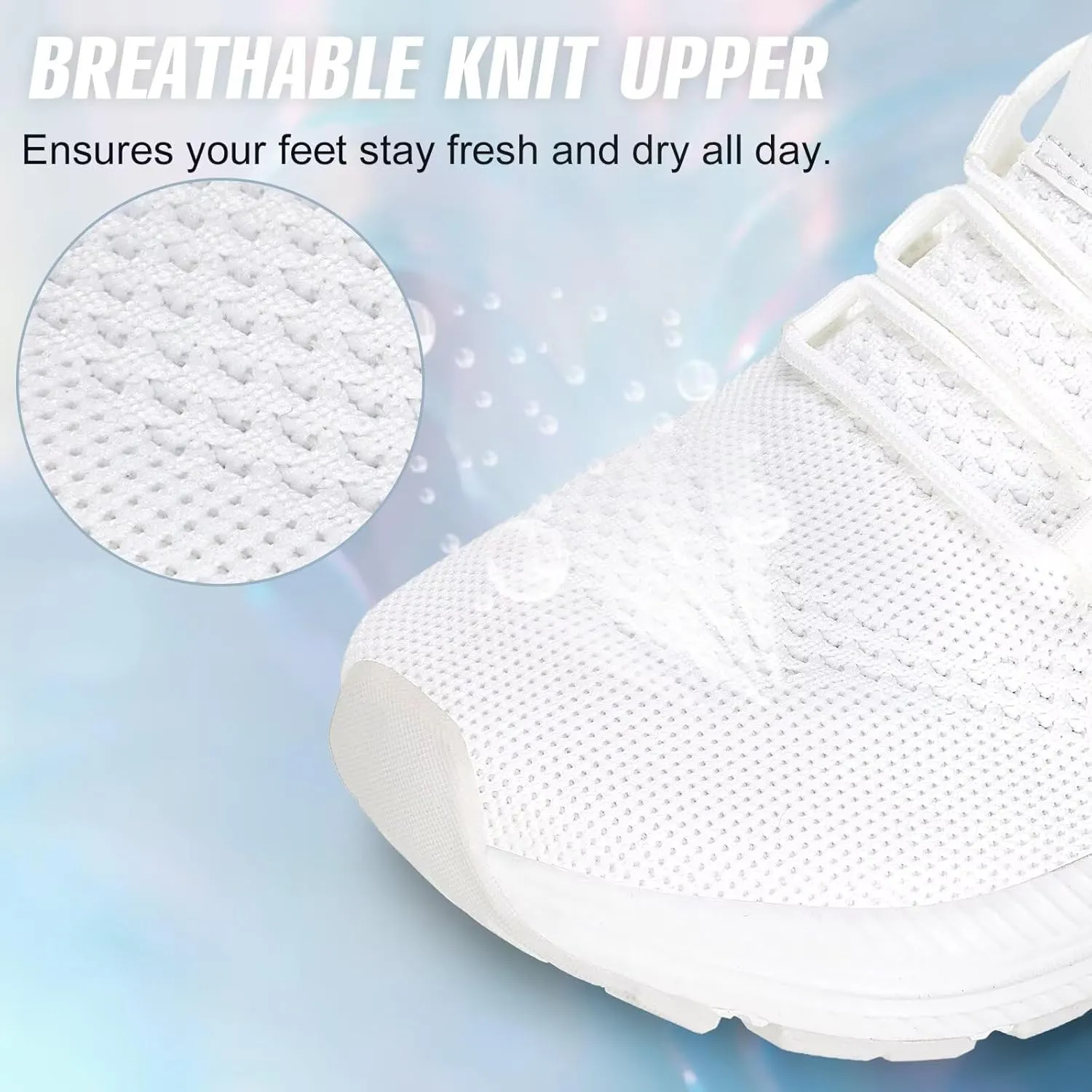 ZYEN Wide Toe Box Shoes Women Non-Slip Ultra Light Running Sneakers Extra Wide Feet Arch Support Walking Shoes Tennis Diabetes Breathable Gym Workouts 6-12